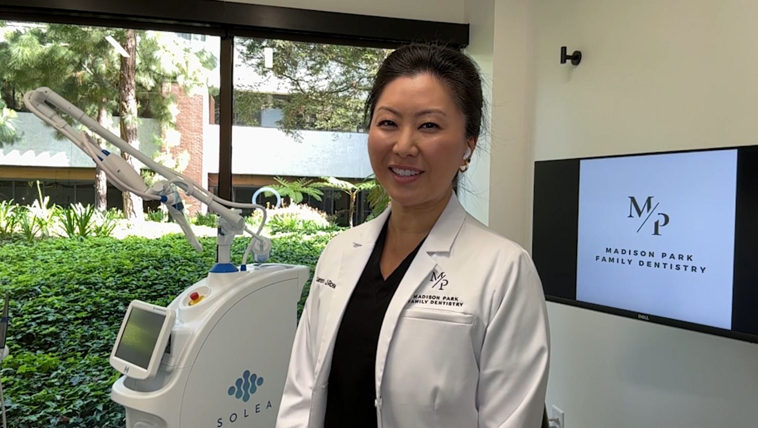 Dr Rosen at Madison Park Family Dentistry talking about the Solea